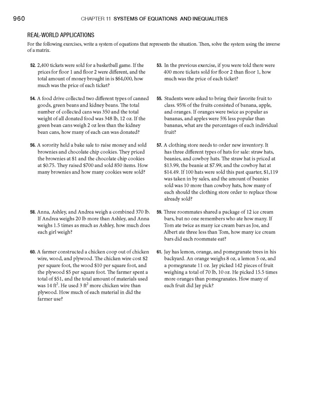 Algebra and Trigonometry - Front Matter 978